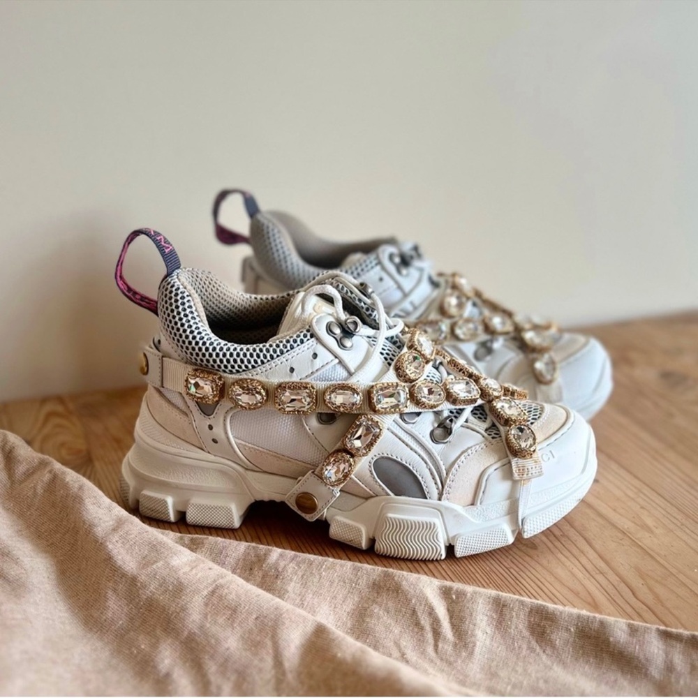 Authentic Gucci Flashtrek Sneakers